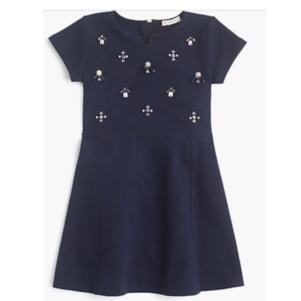 Crewcuts J Crew Navy Blue Dress Size 4 Girls